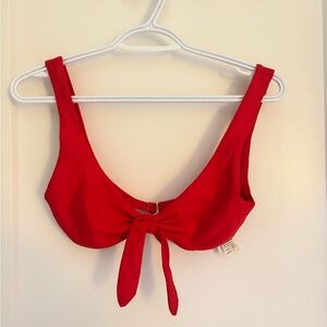 Hollister Red Bikini Top